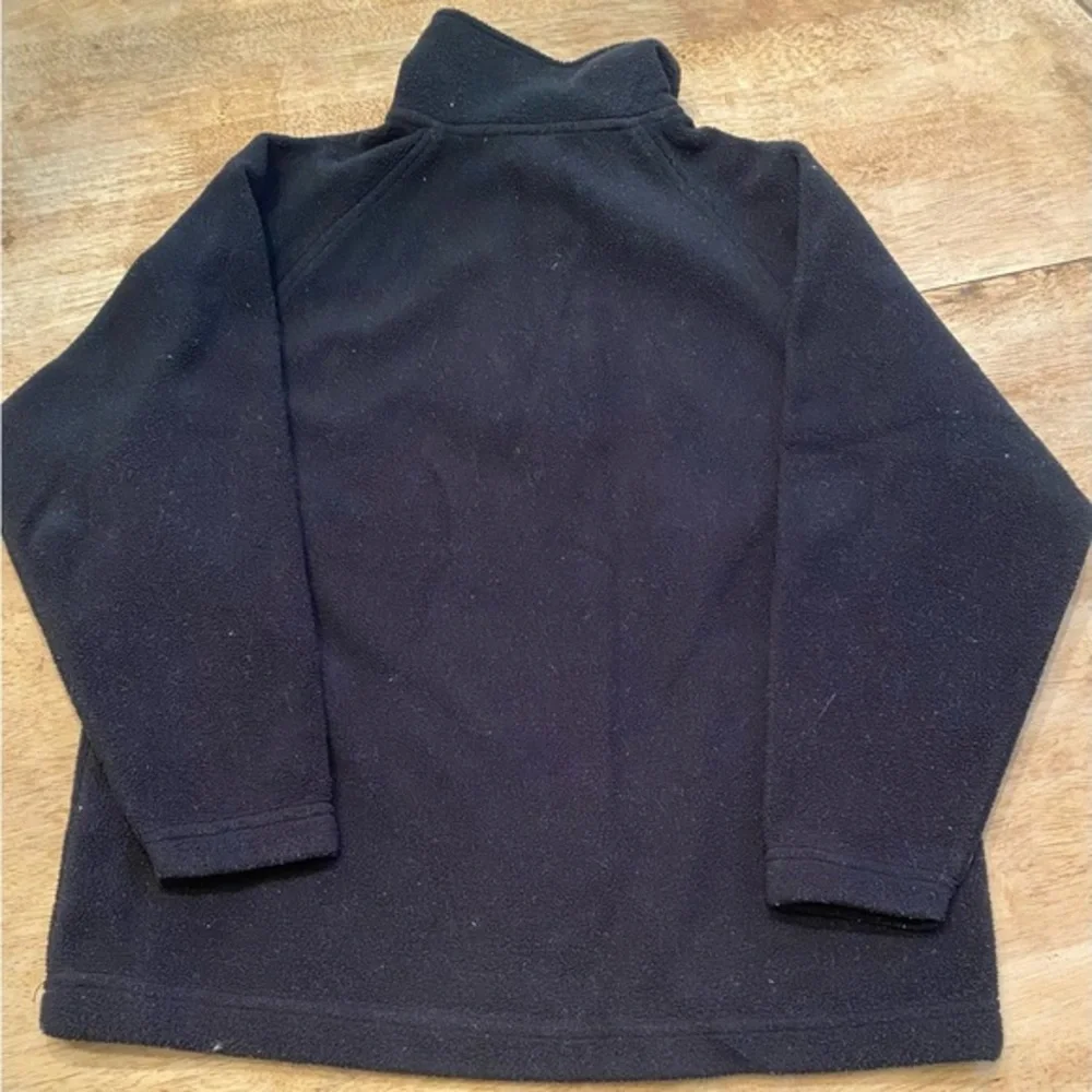 Vintage Gap Unisex‎ Youth Size 5-6 (Small) Black Fleece Quarter Zip Pullover